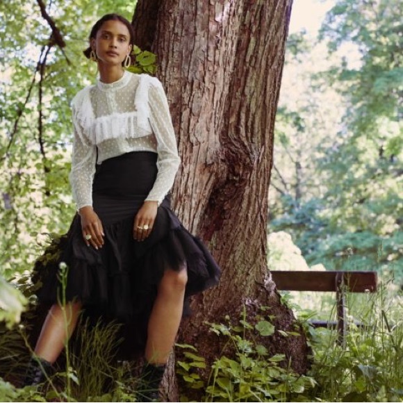 WICKED outfit! Sandra Mansour x H&M tulle high waist skirt - Picture 8 of 11